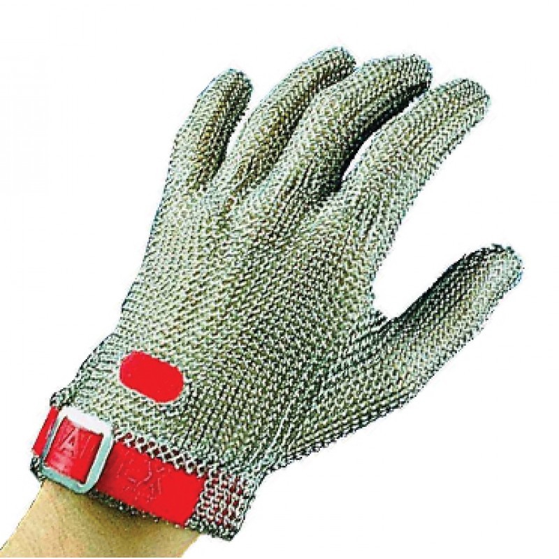Guanto/guanti Euroflex inox 5 dita corto